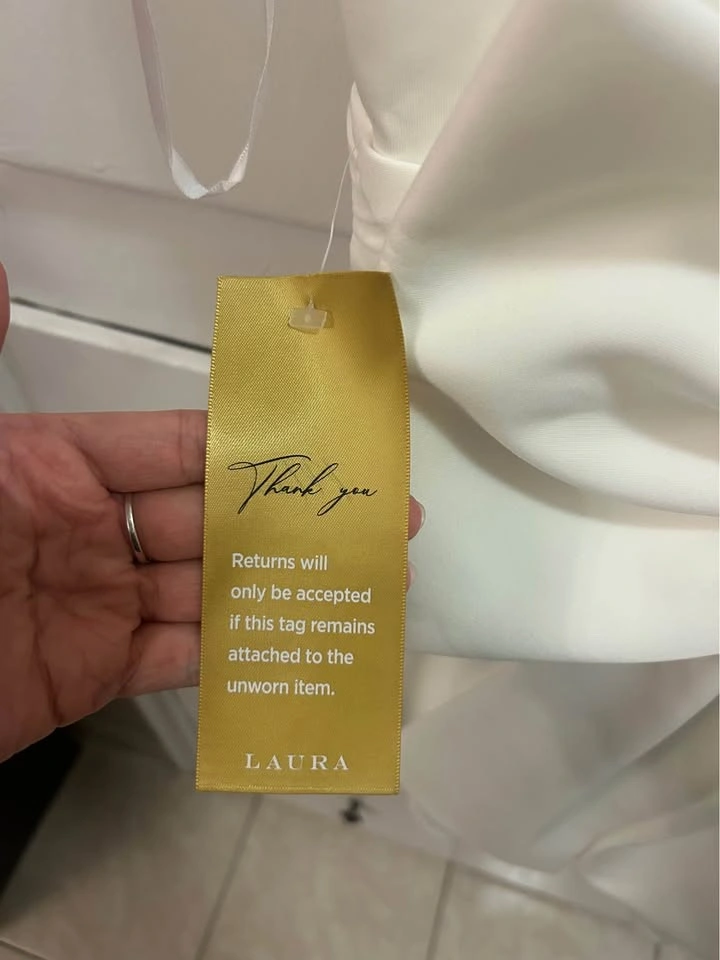 Brand New Laura White Dress (With Tags!) - photo 4