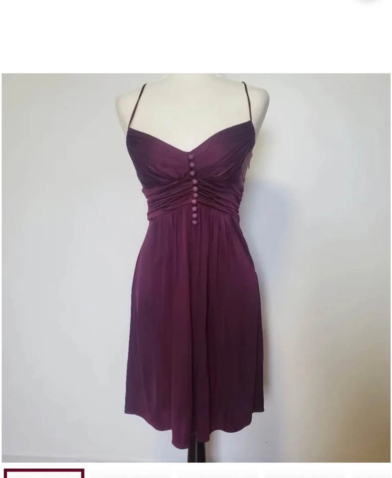 Like New BCBG Max Azaria mini Dress purple
