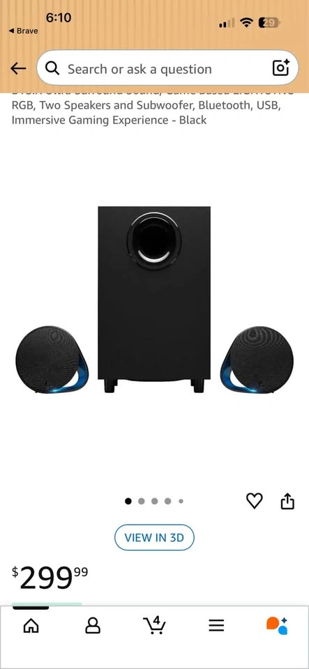 Logitech G560 Speaker in mint condition - photo 2