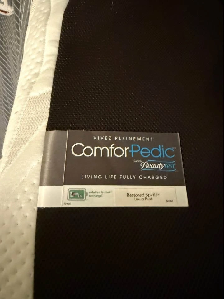 Comforpedic Queen Mattress and IKEA Bedframe - photo 3
