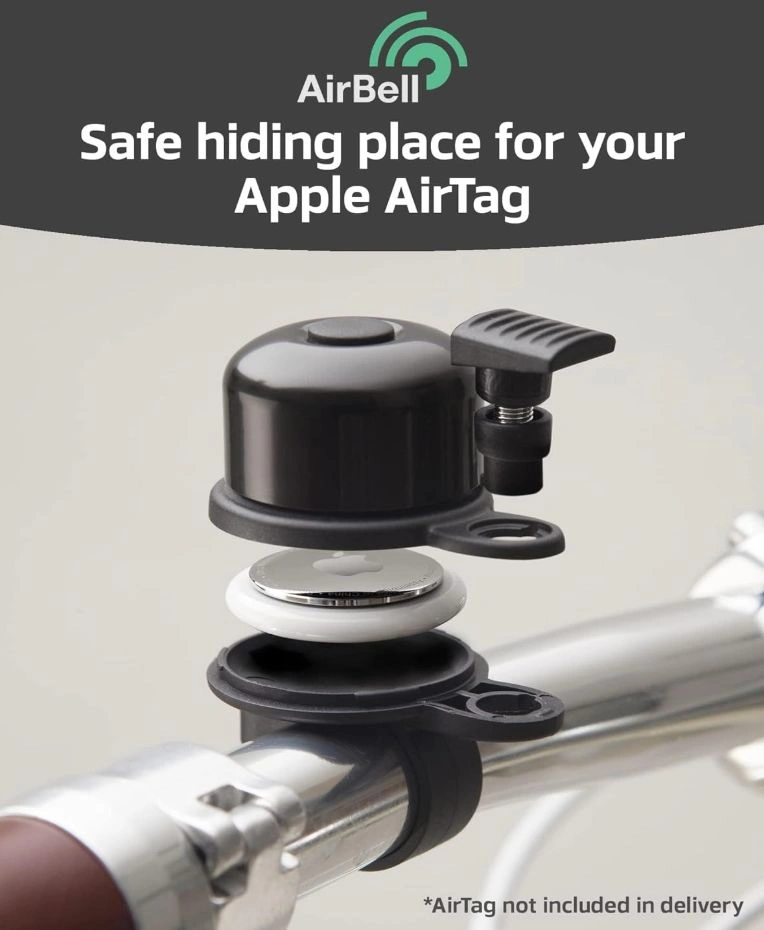 Brand New | AirBell Bicycle Bell for Apple AirTag - photo 2