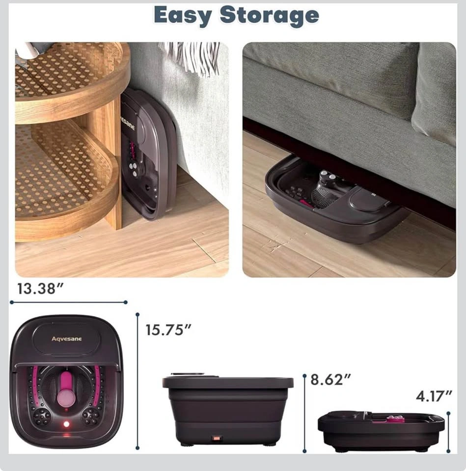 Collapsible Foot Bath with Remote Control - photo 3
