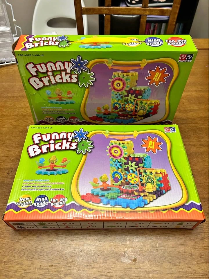 Funny Bricks Building Set – 2 Boxes