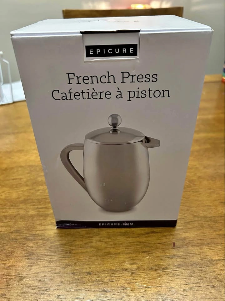 Epicure French Press - New