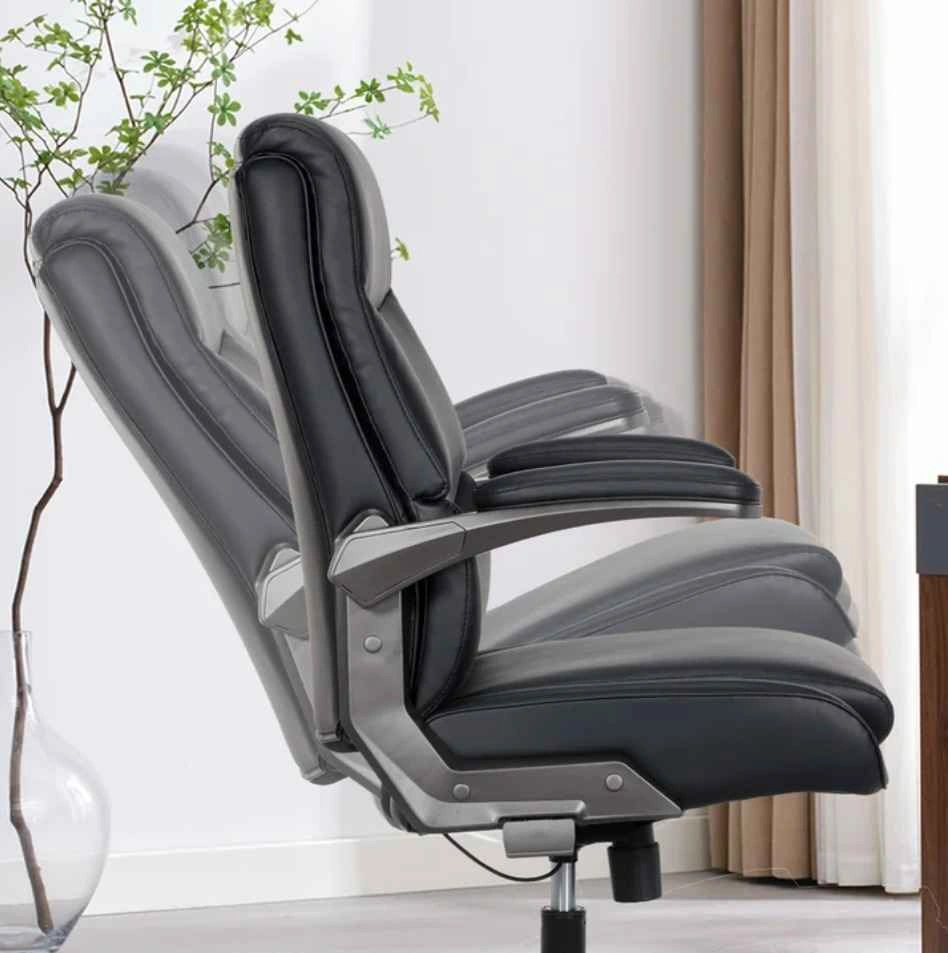Black Office Chair w/ Flip Up Arms - photo 2