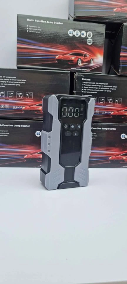 Portable Car Jump Starter w/ Air Compressor & Power Bank - photo 3