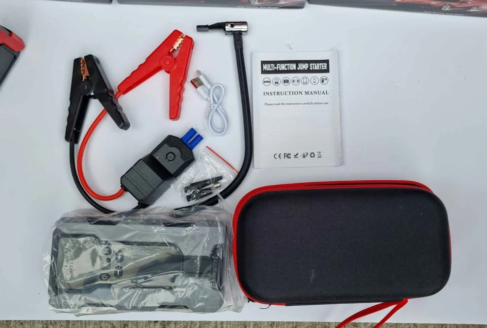 Portable Car Jump Starter w/ Air Compressor & Power Bank - photo 5