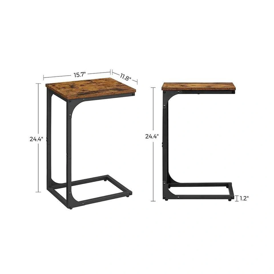VASAGLE C-Shaped End Table - photo 3