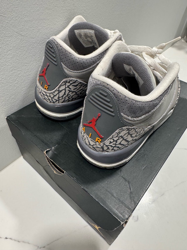 Nike Air Jordan 3 Retro GS Cool Grey - photo 2