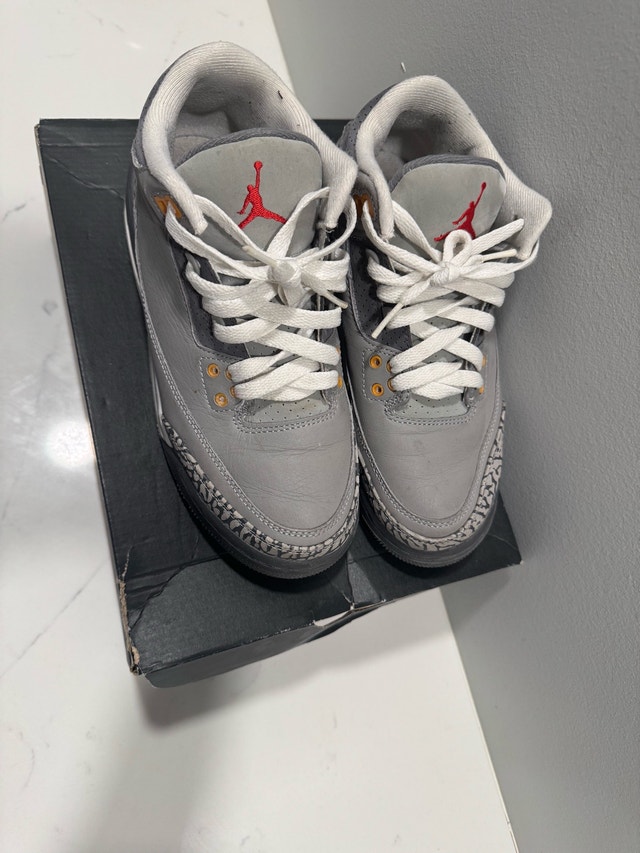 Nike Air Jordan 3 Retro GS Cool Grey - photo 3