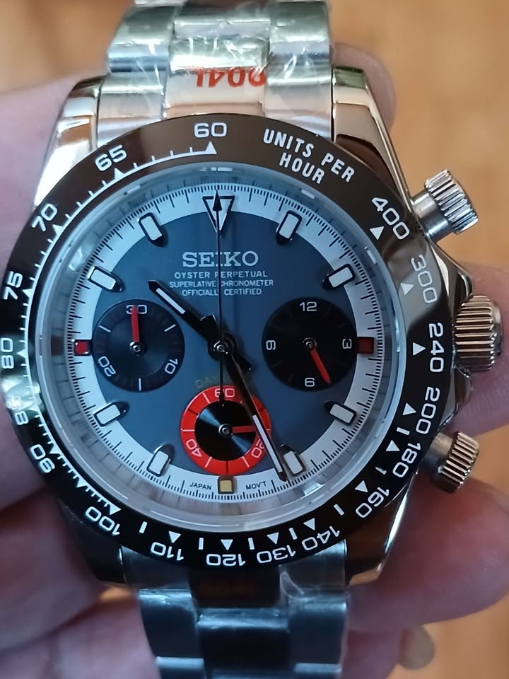 Seiko Mod Daytona – Redline Racer - photo 4