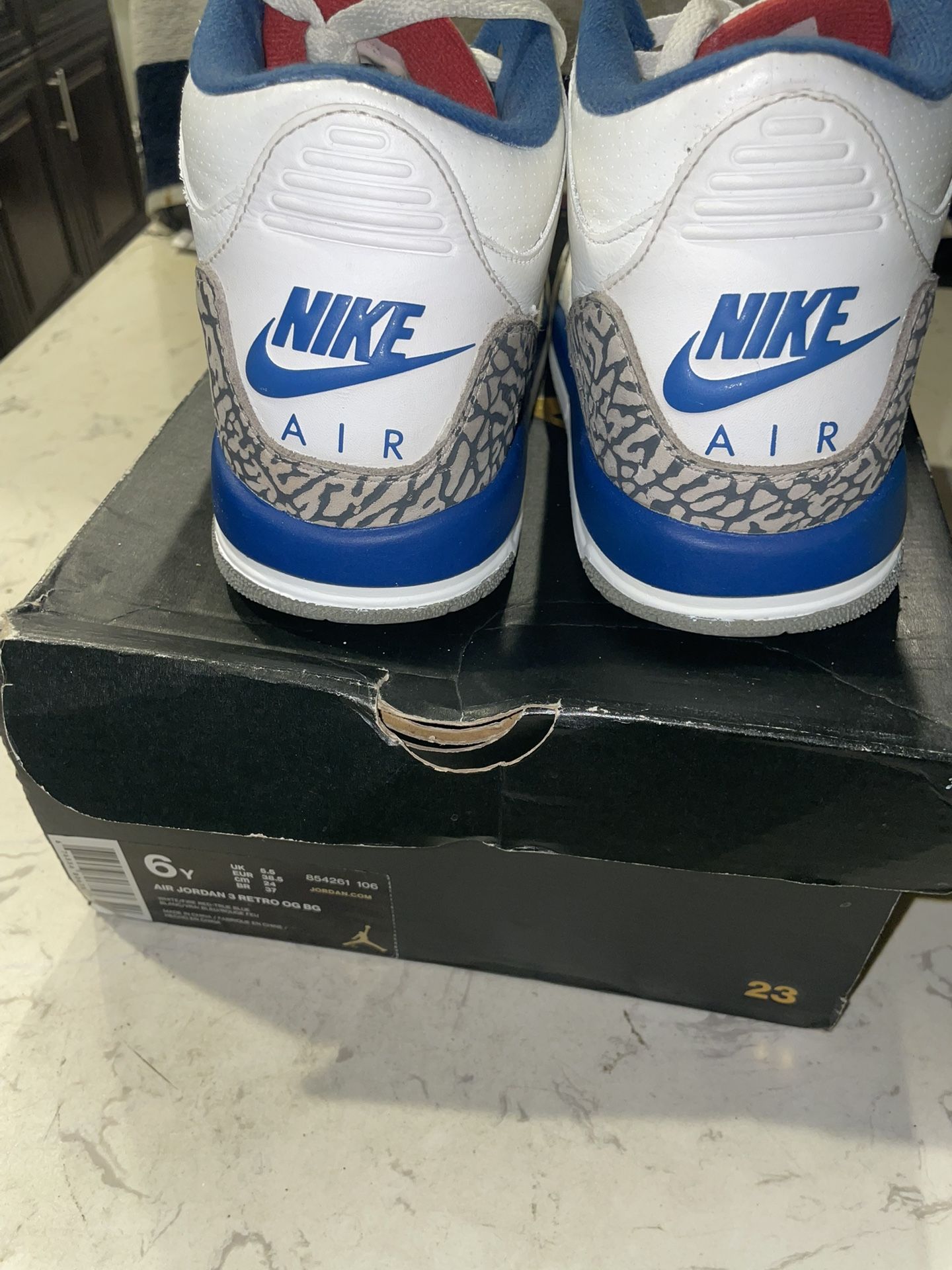 Jordan 3 True Blue - photo 4