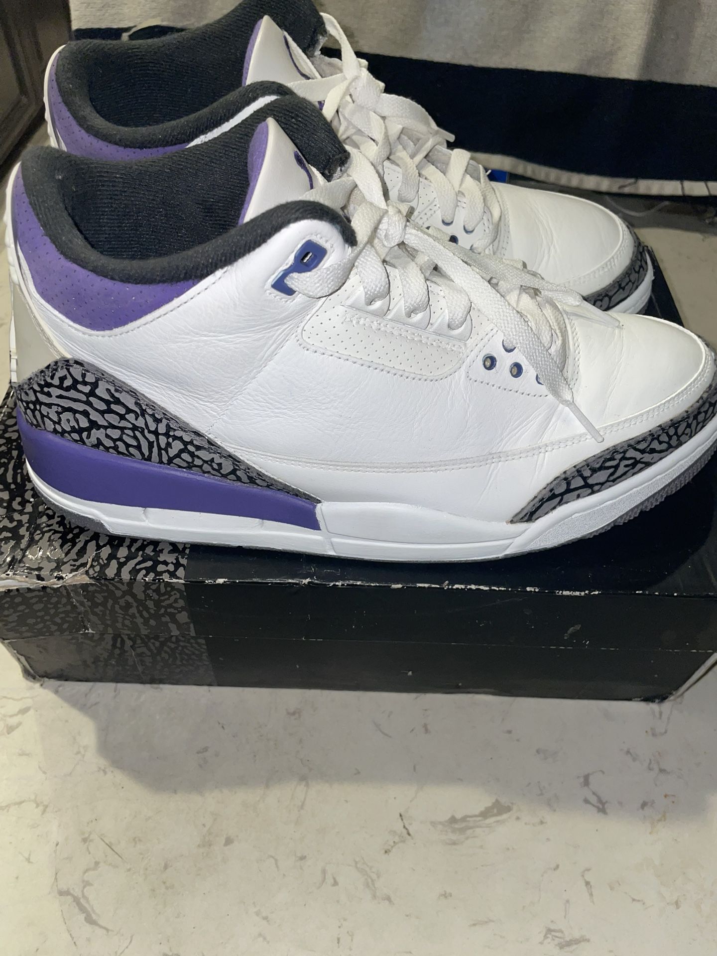 Jordan 3 Dark Iris