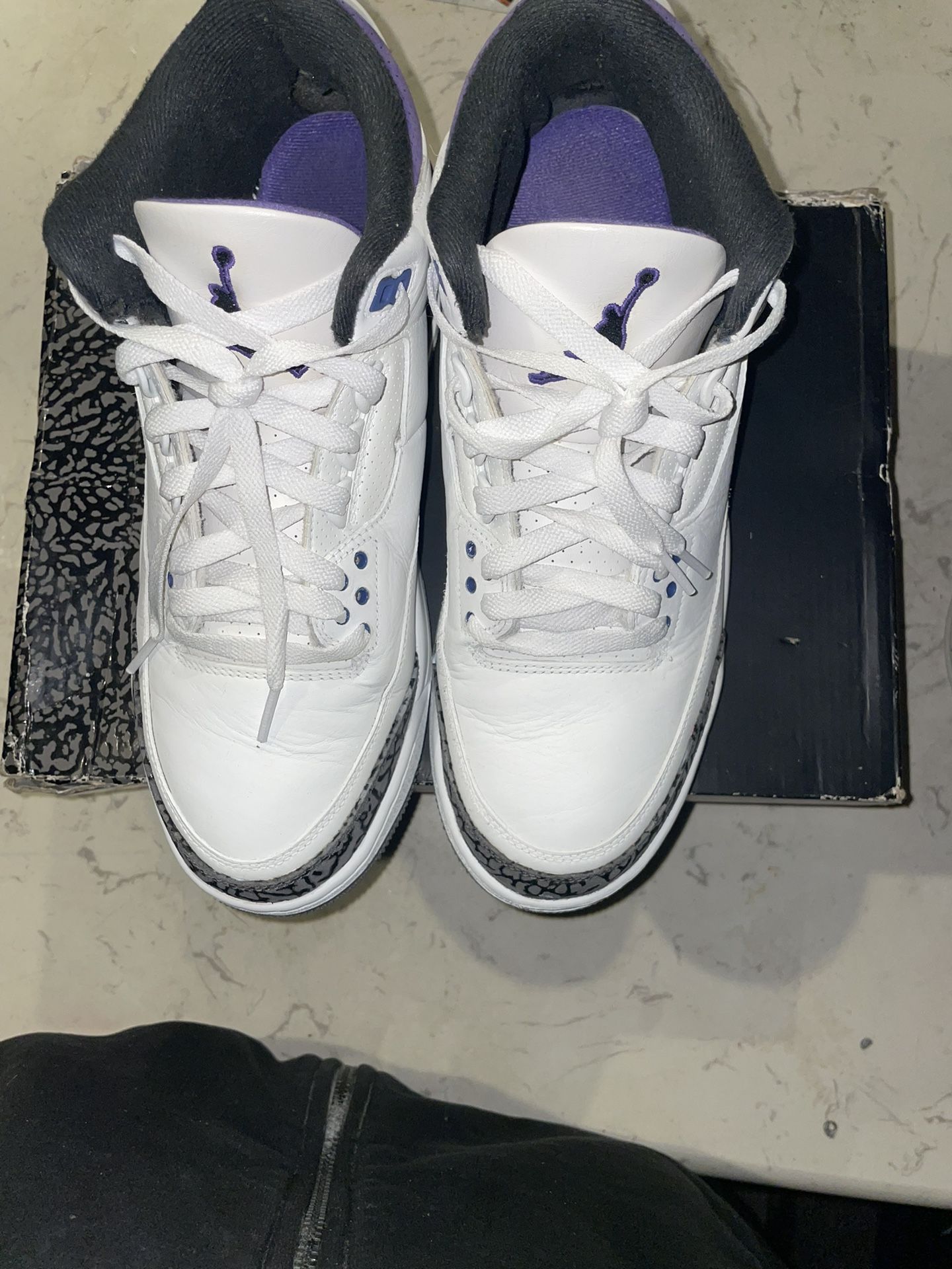 Jordan 3 Dark Iris - photo 2