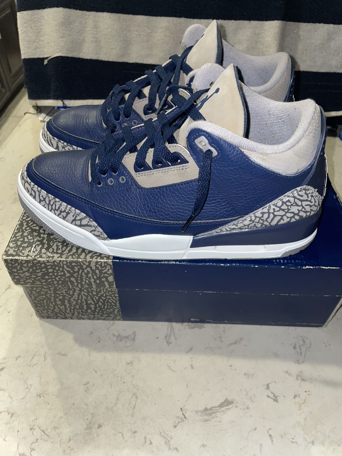 Jordan 3 Georgetown - photo 4