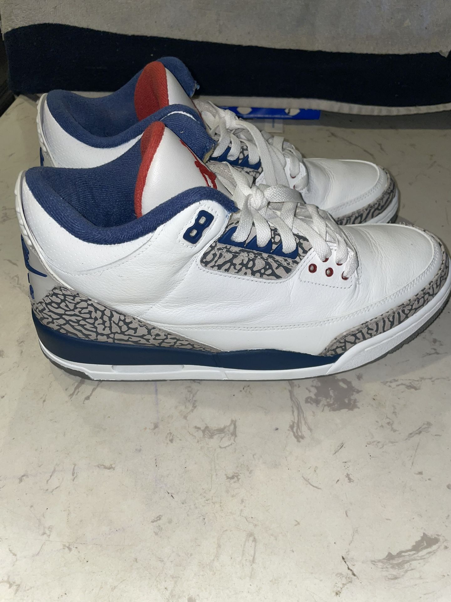Jordan 3 True Blue (2016) - Size 10 - photo 2
