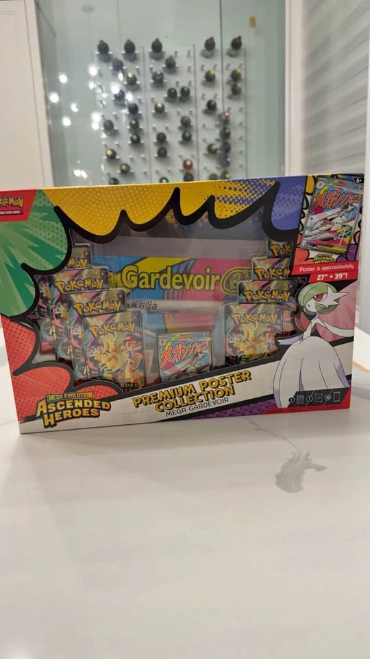 Pokemon Ascended Heroes Gardevoir Premium Poster Collection