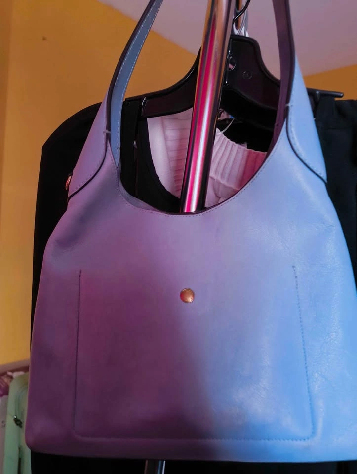 Coach Brooklyn 28 Shoulder Bag – Burbell (Light Blue) - photo 3