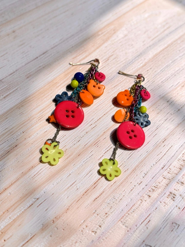 Button Earrings - photo 4
