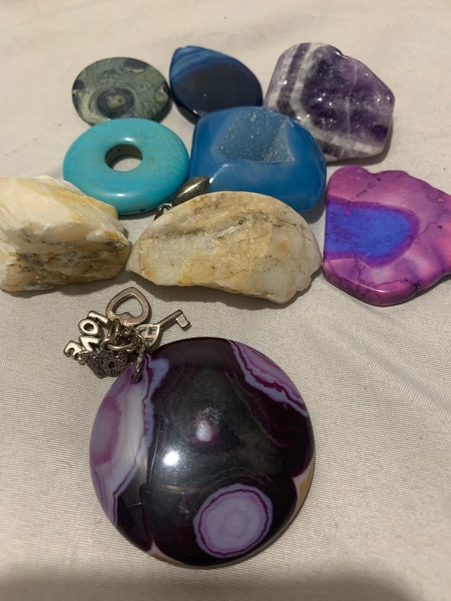 Assorted Gemstone Pendants