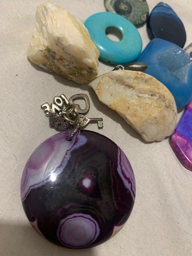 Assorted Gemstone Pendants - photo 3