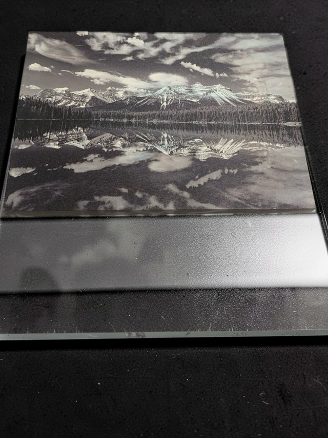 Mountain Reflection Wall Art