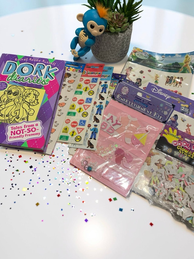 Dork Diaries and Stickers