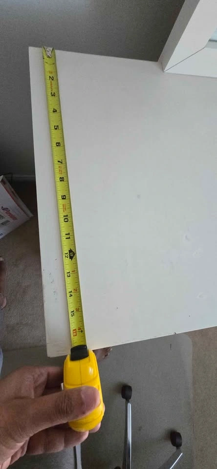 White Dresser with Drawers and Sliding Door - photo 2