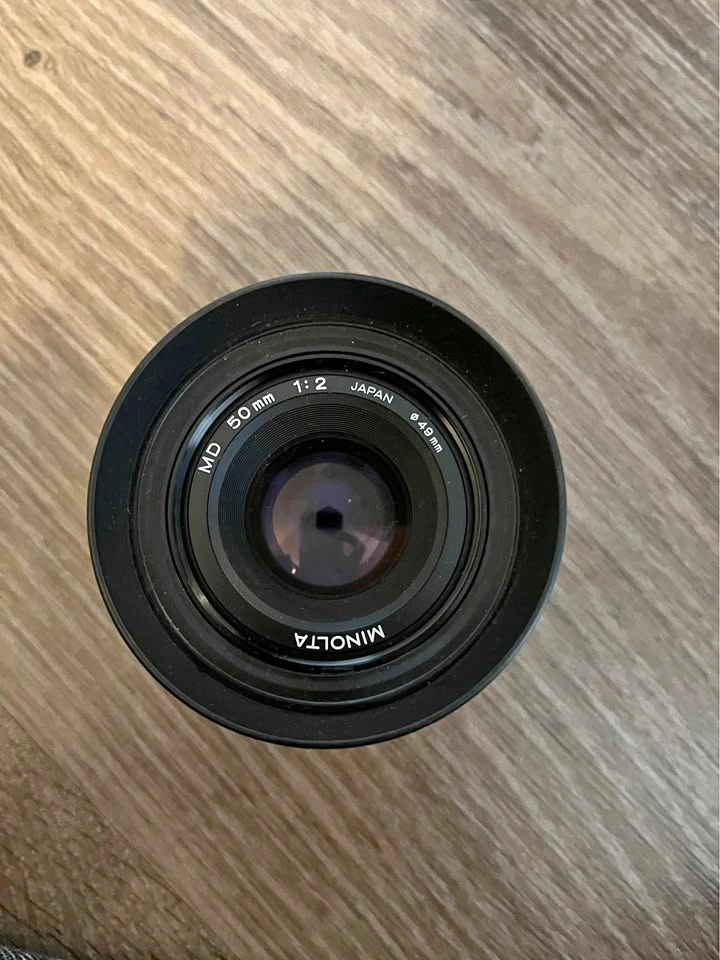 Minolta MD 50mm f/2 Lens