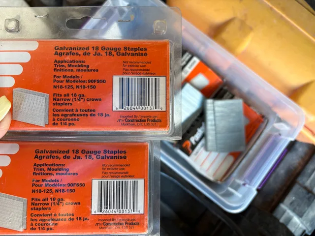 Paslode Staples - 18GA - 1/4-in Crown - 1 1/4-in image indicator(6)