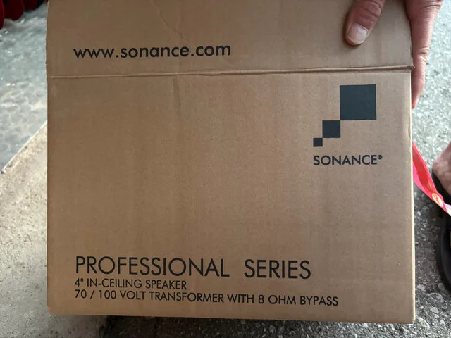 SONANCE 4” in-ceiling speaker - NEW IN BOX image indicator(5)