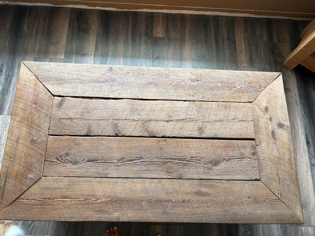 Reclaimed handmade wooden table - photo 2