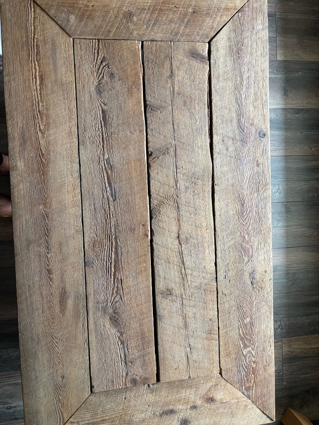 Reclaimed handmade wooden table - photo 3