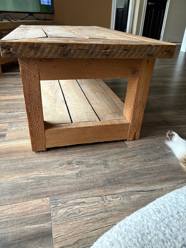 Reclaimed handmade wooden table - photo 4