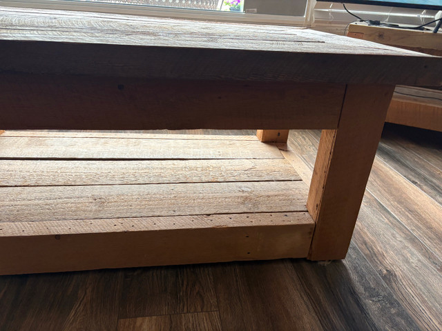 Reclaimed handmade wooden table - photo 5