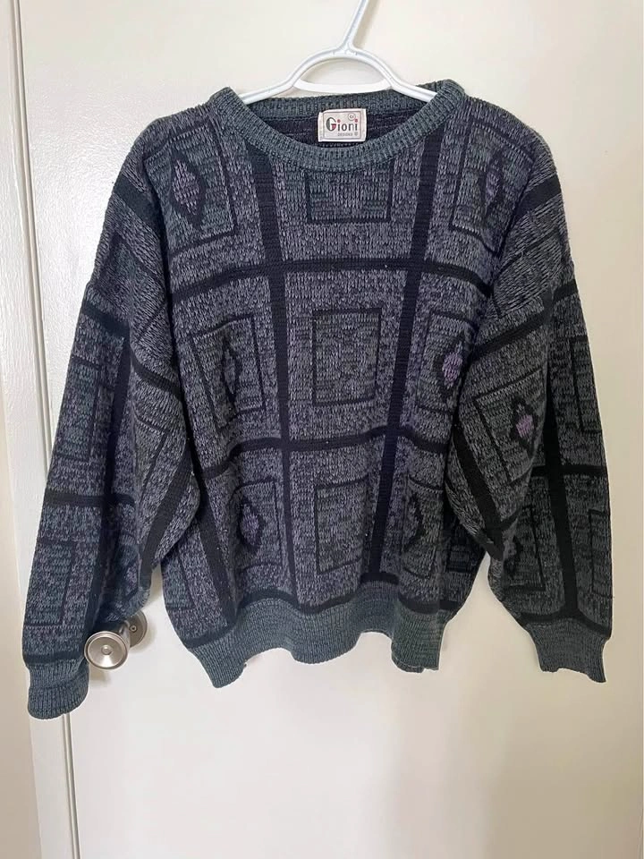 VINTAGE Gioni Designs Grandpa Sweater