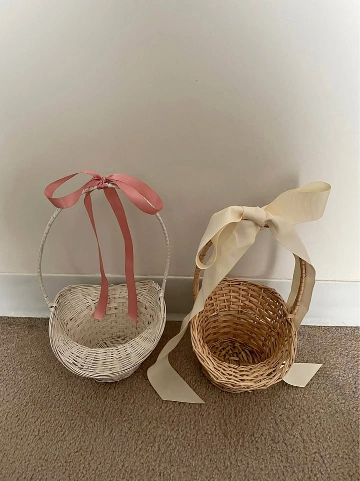 Flower Girl Baskets For Wedding