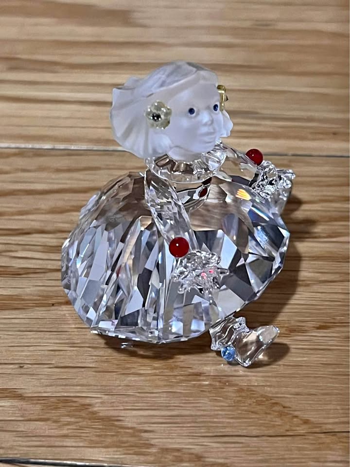 EUC Swarovski crystal doll 626247