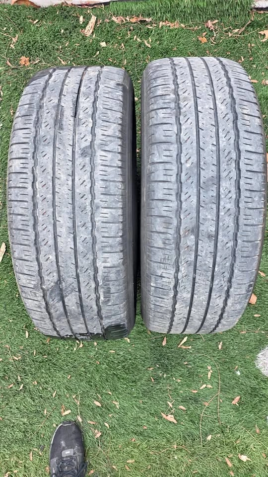 2 x 19 inch Toyo All Season Tires 225/55/19