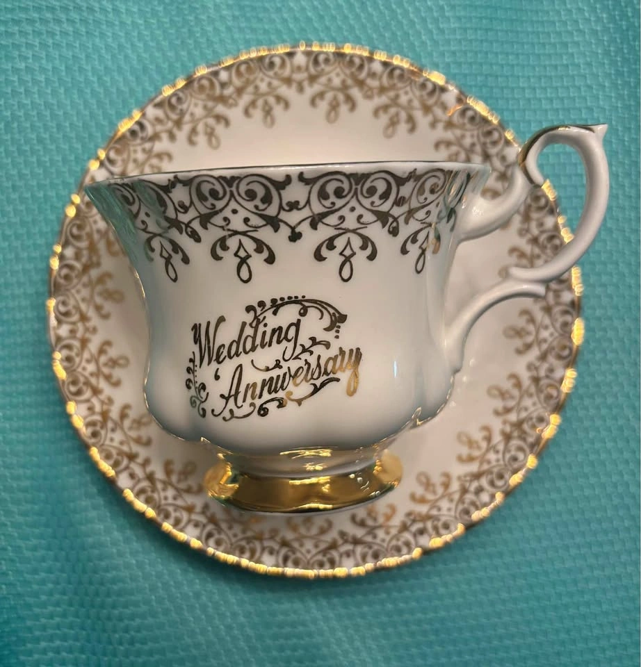 Royal Albert Wedding Anniversary Teacup and saucer set