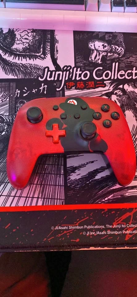 Power A Battery Powered Switch Controller with Two Back Buttons