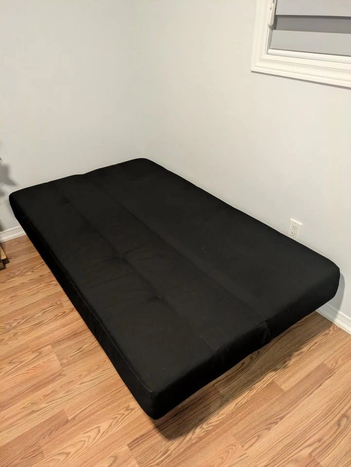 Sofa Bed Black 34W x 68L x 15-33H - photo 2