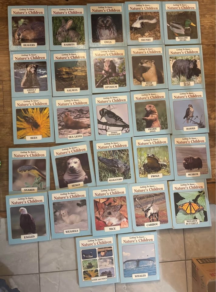 Lot of 27 Vintage Getting to Know Natures Children Books - photo 3