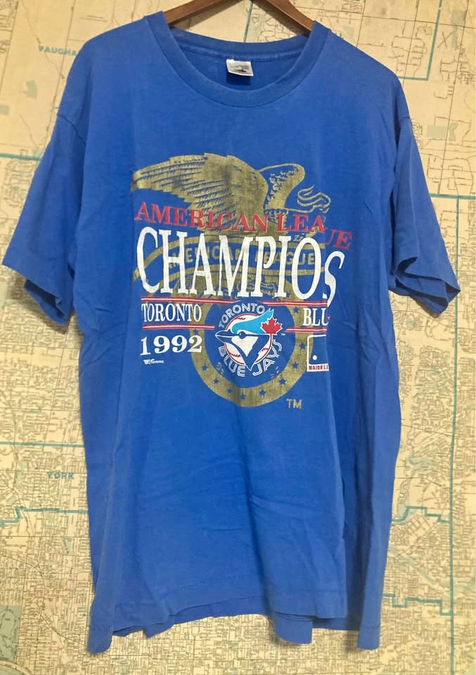 Vintage 1992 Toronto Blue Jays AL Champions T-Shirt XL