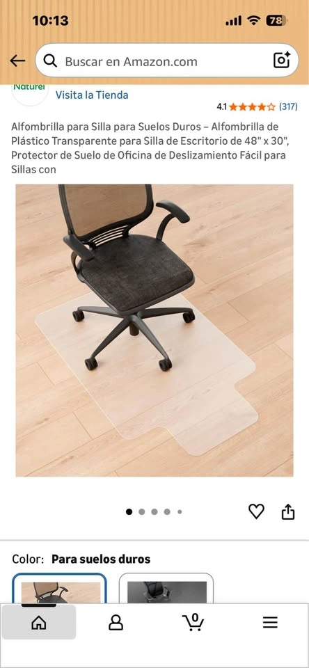 Office Chair Mat for Hard Floors - photo 3