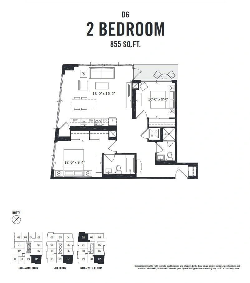 2 Beds 2 Baths Apartment - photo 2