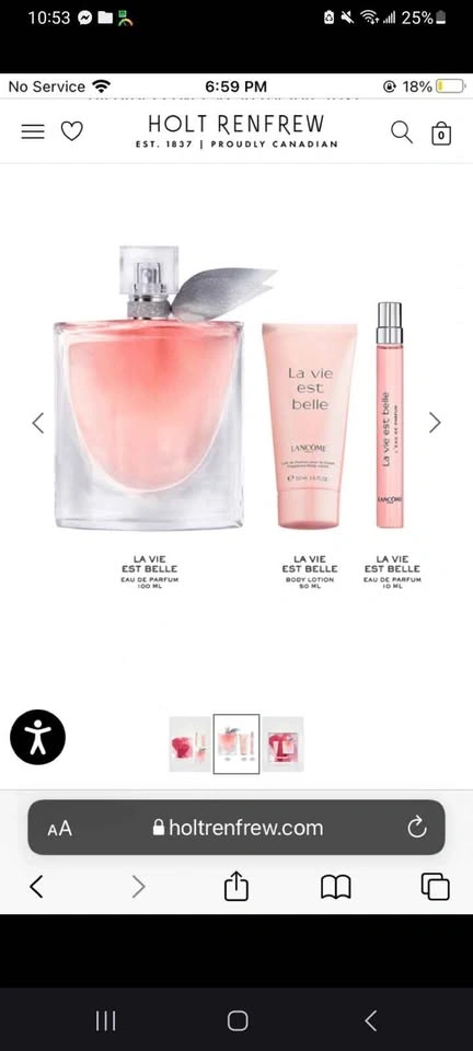 LANCÔME Perfume & Body Lotion Gift Set - photo 2