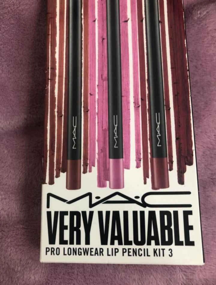 Exclusive Mac Pro Longwear Lip Liners - 3 BNIB