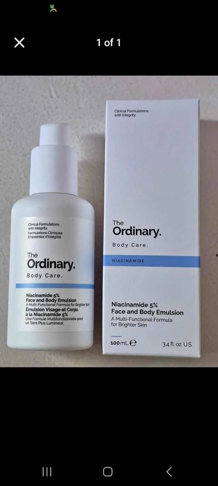 New in box deceim Niacinamide 5% Face and Body Emulsion - photo 3