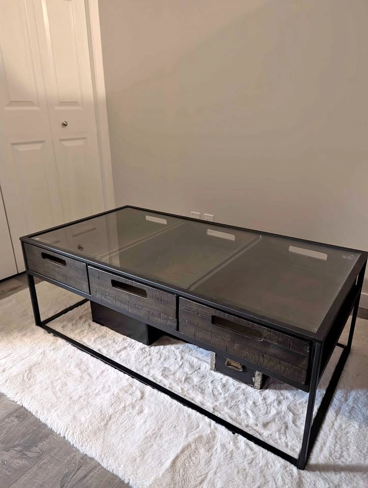 Coffee Table Glass Top
